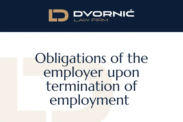 Obligations of the employer upon termination of employment – what the employer must pay the employee